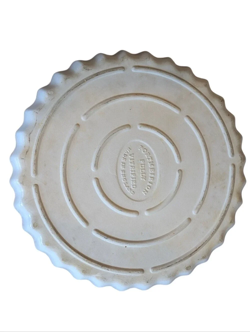 Vintage Portmeirion Fully Vitrified Botanic Garden Blue Passion Flower Oven Dish